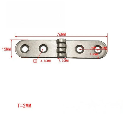 Charnière pliable à 180 degrés, charnière à rabat pliante autonome, charnières de porte d'armoire de Table, tampon d'angle arrondi, quincaillerie de meubles