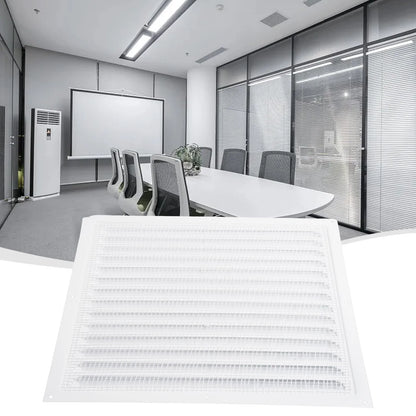 Grille d'aération en métal, couvercles de Ventilation, Grilles en aluminium, conduit de chauffage, évents de refroidissement, plaque d'écran anti-insectes, évents d'air