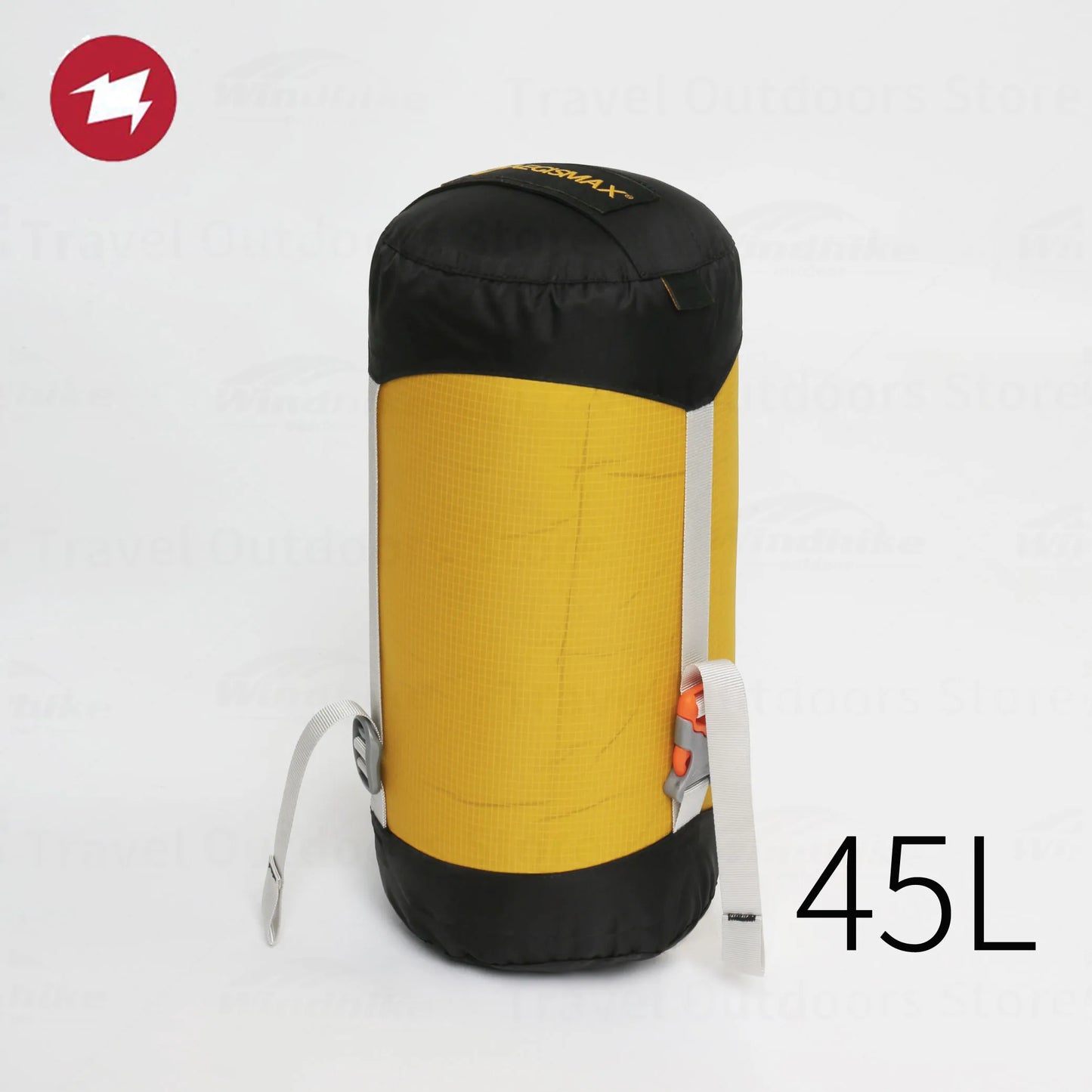 GISMAX-Sac de compression imperméable en nylon, sac de couchage de camping, accessoires de rangement, extérieur, ultra léger, 1,5 L-45L