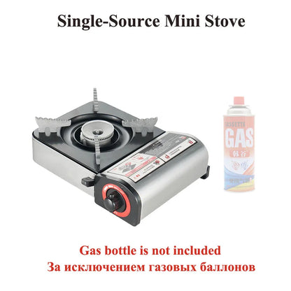 Cuisinière à gaz butane portable, cassette extérieure, cuisinière de camping, cuisinière de pique-nique, pêche, chasse, barbecue, cuisine