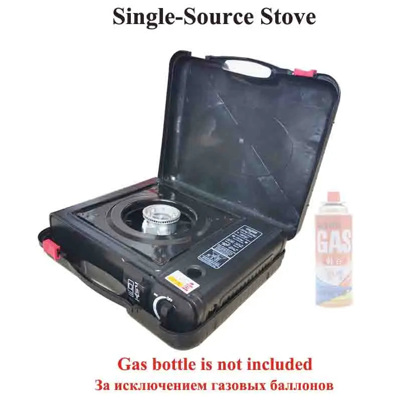 Cuisinière à gaz butane portable, cassette extérieure, cuisinière de camping, cuisinière de pique-nique, pêche, chasse, barbecue, cuisine