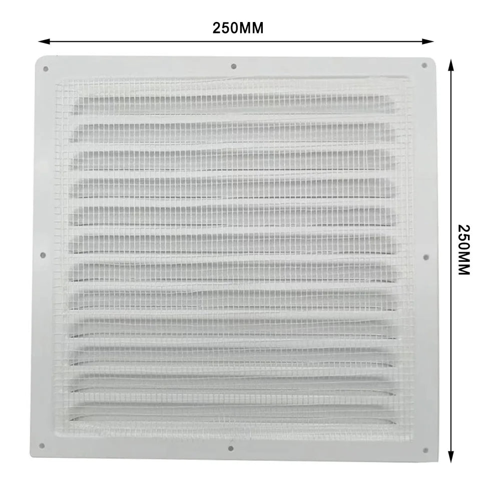 Grille d'aération en métal, couvercles de Ventilation, Grilles en aluminium, conduit de chauffage, évents de refroidissement, plaque d'écran anti-insectes, évents d'air