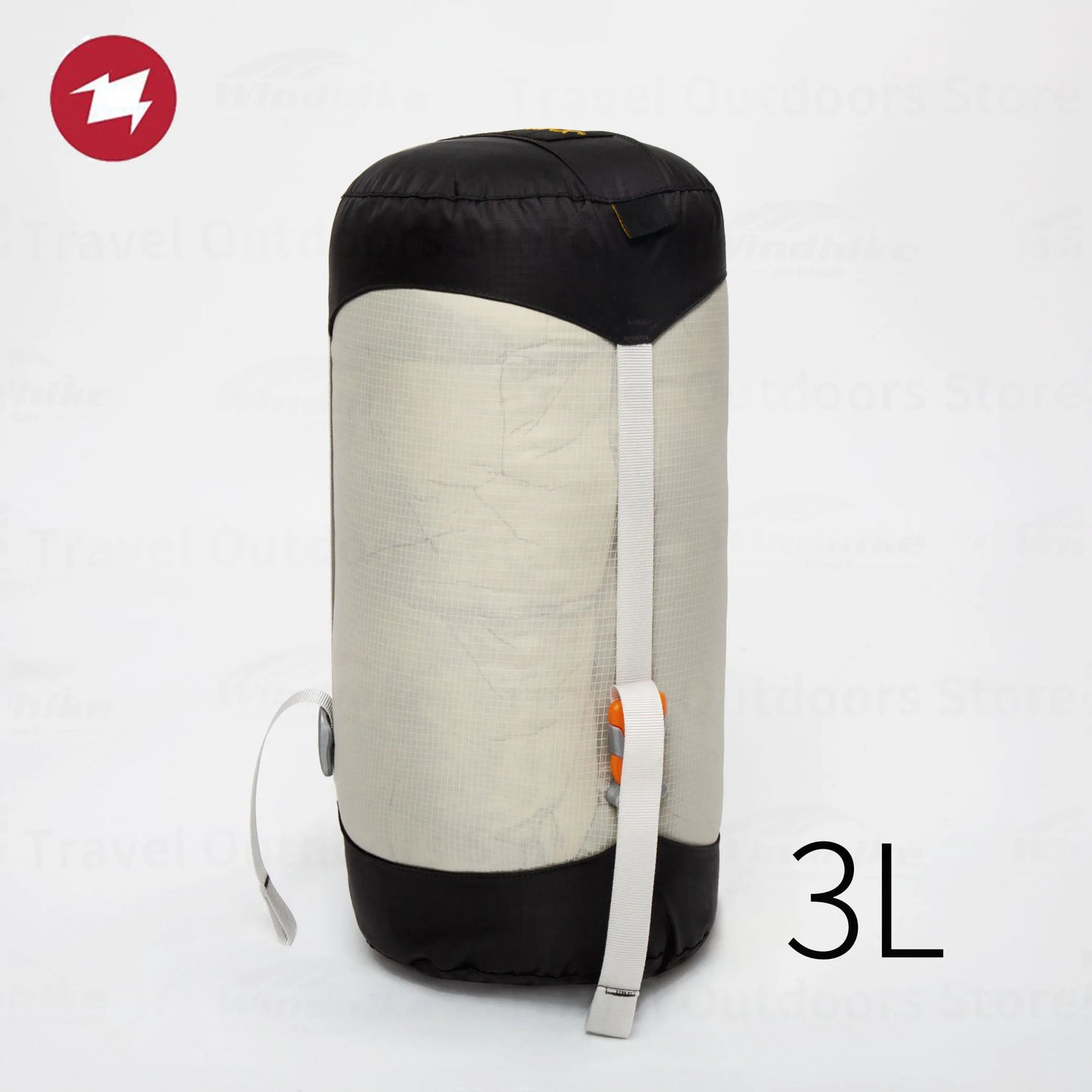 GISMAX-Sac de compression imperméable en nylon, sac de couchage de camping, accessoires de rangement, extérieur, ultra léger, 1,5 L-45L