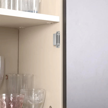 4 pièces en acier inoxydable armoire de cuisine porte aimant loquet meuble TV placard et autres meubles porte tiroir loquet magnétique