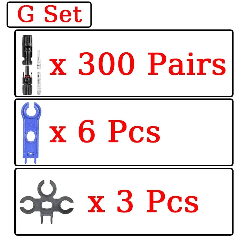 1/5 ensembles de connecteurs solaires photovoltaïques IP67 Y/T Type 30A 1000V, Kit de branche 3-7 voies pour câble PV/MC, Module de batterie 2.5/4/6 mm2