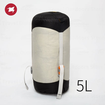 GISMAX-Sac de compression imperméable en nylon, sac de couchage de camping, accessoires de rangement, extérieur, ultra léger, 1,5 L-45L