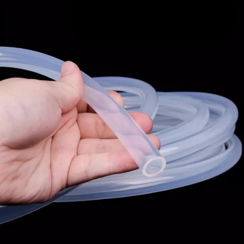 Tube en Silicone Transparent de qualité alimentaire, 2/5/10 mètres, 8MM ID x 12MMOD, tuyau Flexible en caoutchouc pour jardin, tuyau souple pour Aquarium