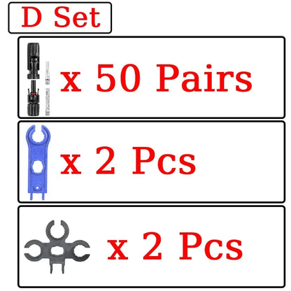 1/5 ensembles de connecteurs solaires photovoltaïques IP67 Y/T Type 30A 1000V, Kit de branche 3-7 voies pour câble PV/MC, Module de batterie 2.5/4/6 mm2