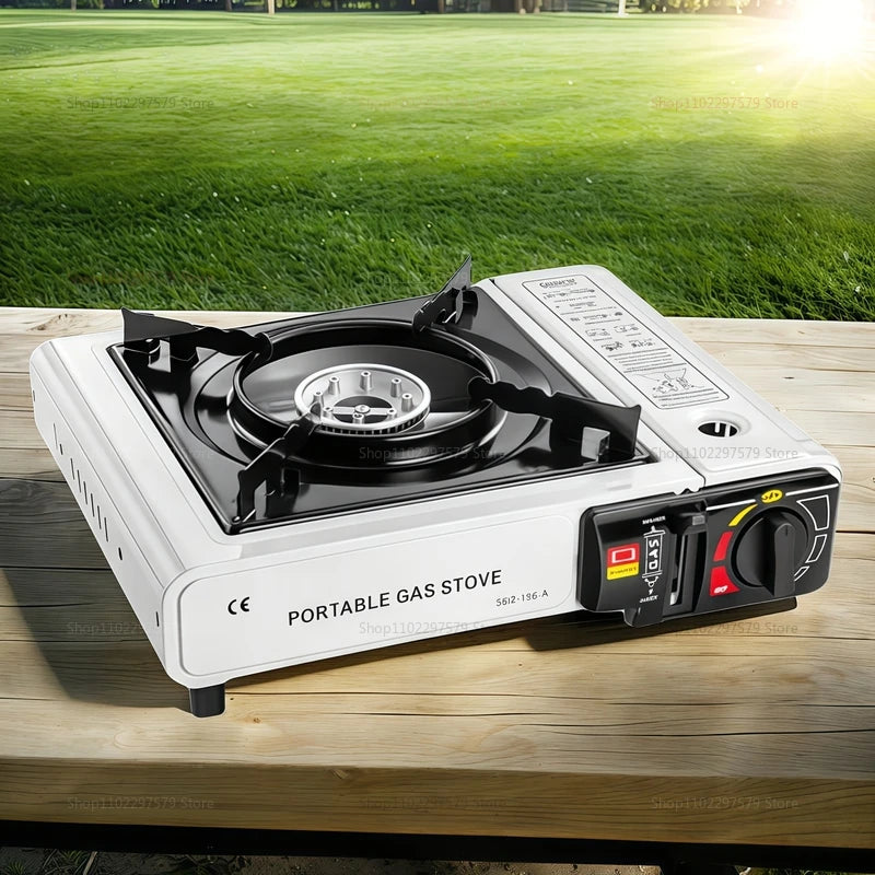 Poêle à cartouche portable : un poêle barbecue extérieur multifonctionnel, un incontournable pour les réunions de famille et les repas d'amis.