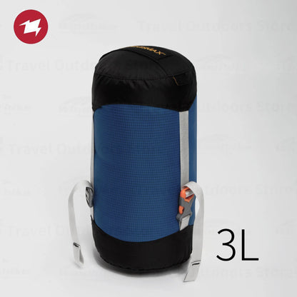 GISMAX-Sac de compression imperméable en nylon, sac de couchage de camping, accessoires de rangement, extérieur, ultra léger, 1,5 L-45L