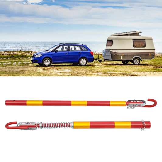 Barre de Remorquage Absorbée par les Chocs pour Voiture, Outil d'Aide au Remorquage, Rigide, en Fer, 5 Soudures, 5000kg