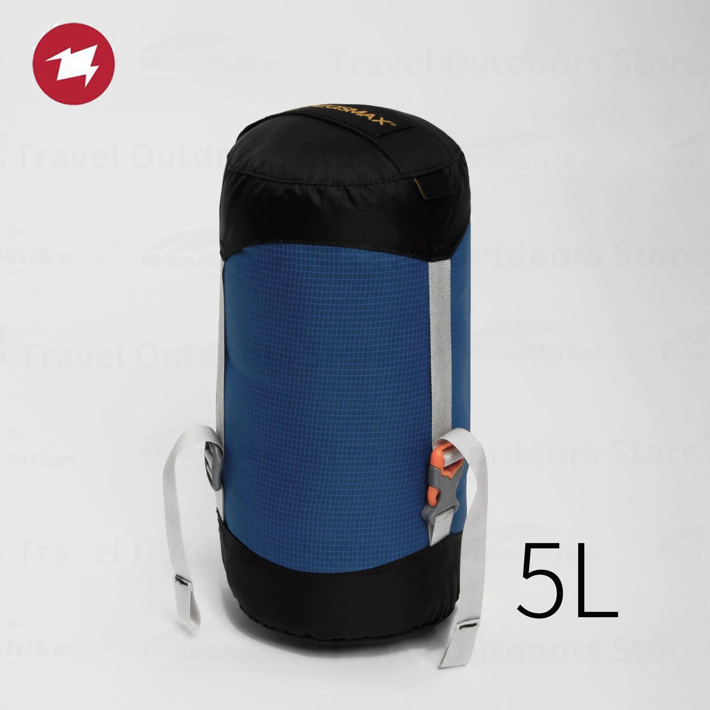 GISMAX-Sac de compression imperméable en nylon, sac de couchage de camping, accessoires de rangement, extérieur, ultra léger, 1,5 L-45L