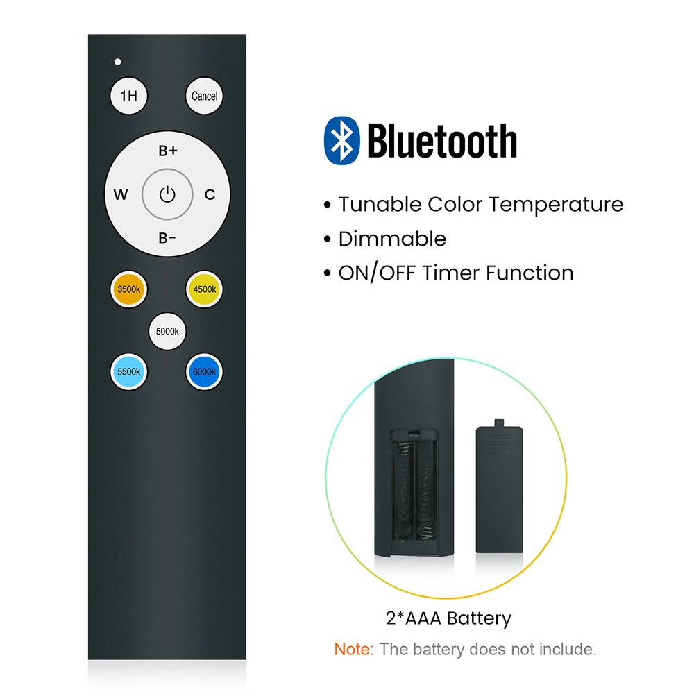 DC 5V 12V 24V 3500K 4500K 5000K 5500K 6000K CCT variateur 12 touches RF Bluetooth APP télécommande variateur pour CCT COB LED bande lumineuse