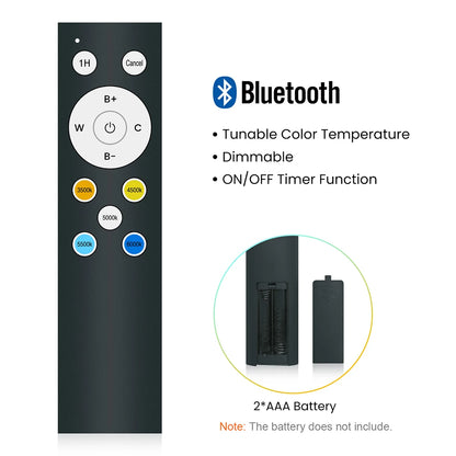 DC 5V 12V 24V 3500K 4500K 5000K 5500K 6000K CCT variateur 12 touches RF Bluetooth APP télécommande variateur pour CCT COB LED bande lumineuse