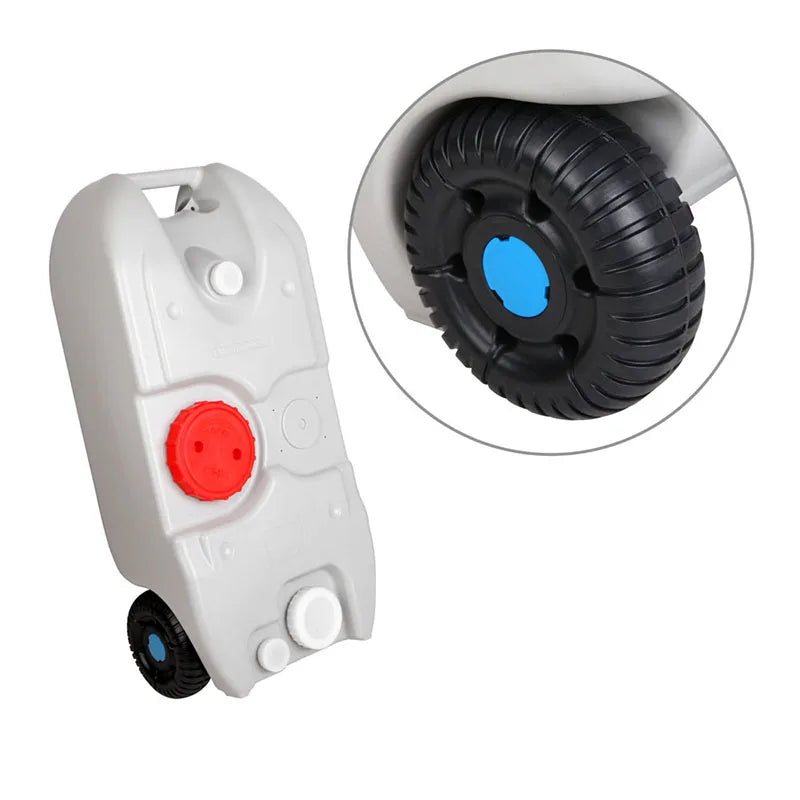 HWHongwatches-Réservoir d'eau de couleur bleue et grise, rouleau d'eaux usées, voiture précieuse, remorque de camping-car, eau pure, livraison gratuite, 40L