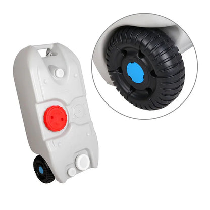 HWHongwatches-Réservoir d'eau de couleur bleue et grise, rouleau d'eaux usées, voiture précieuse, remorque de camping-car, eau pure, livraison gratuite, 40L