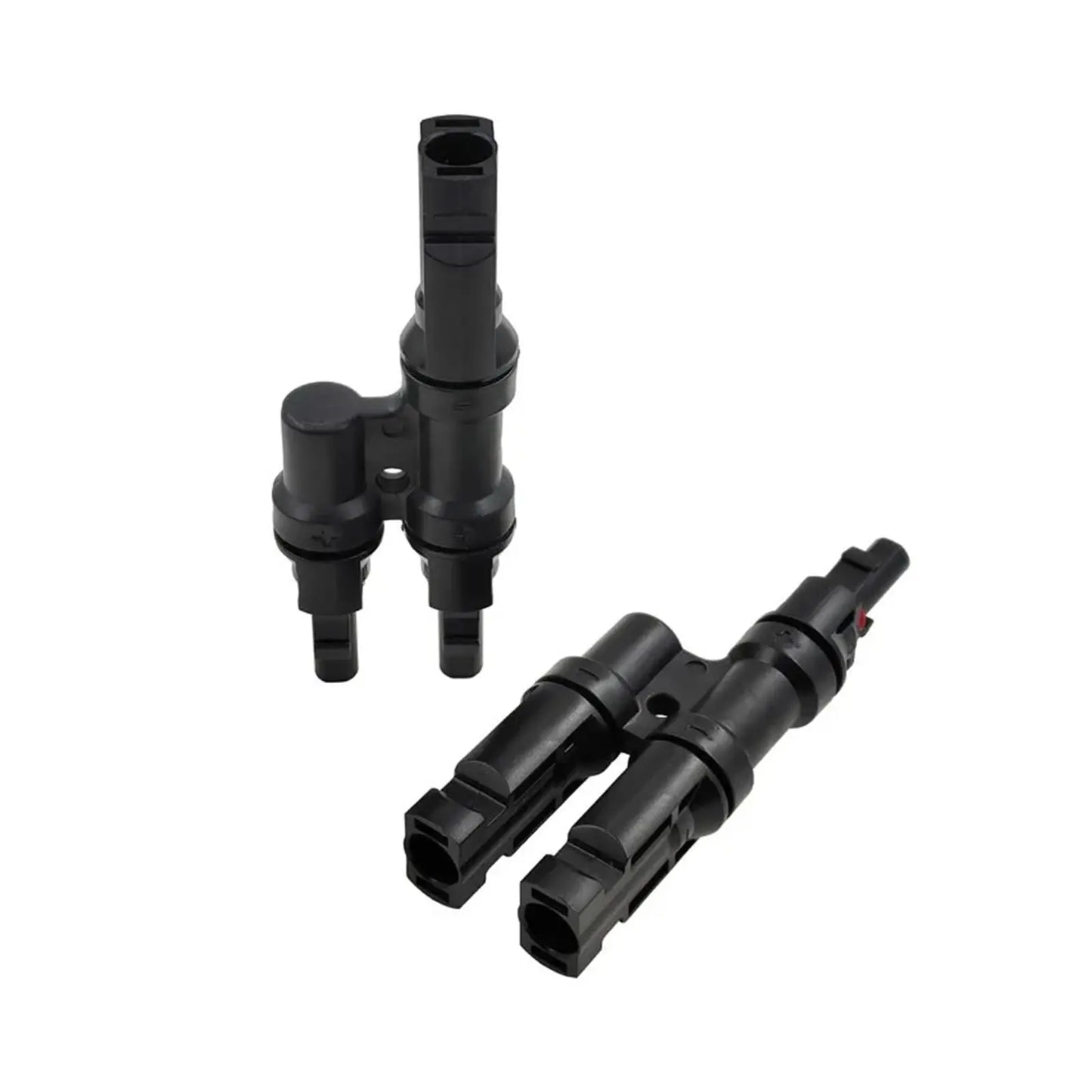 1 paire de connecteurs solaires PV IP67 approuvés 2 à 1 T branche mâle et femelle solaire 100% PP0 parallèle bricolage MC2.5 4 MC6Solar Kits système