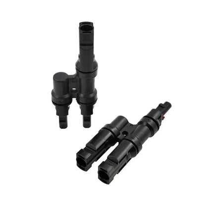 1 paire de connecteurs solaires PV IP67 approuvés 2 à 1 T branche mâle et femelle solaire 100% PP0 parallèle bricolage MC2.5 4 MC6Solar Kits système