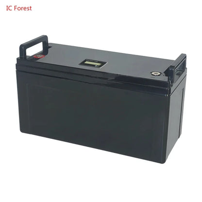 Boîtier de Rangement de Batterie Lifepo4 12/24V, Boîtier Étanche en Plastique pour Cellule Solaire, Montres, Yacht, 50/60/80/90/150Ah