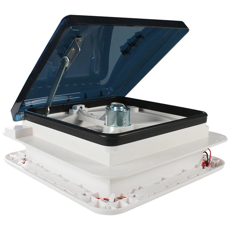 TYTXRV accessoires de caravane 11 ''12V CE RV ventilateur de toit ventilateur d'extraction de lucarne de levage manuel pour camping-car remorque de voyage