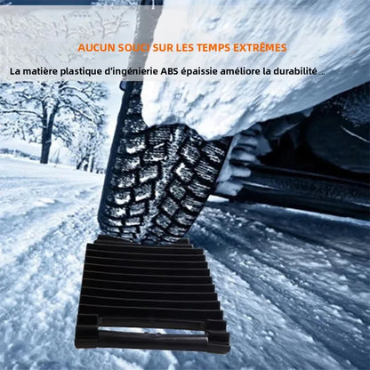 Pistes de récupération tout-terrain, tapis de Traction antidérapants pour sable de boue de neige, outil de sauvetage de véhicule robuste, accessoires de camion SUV