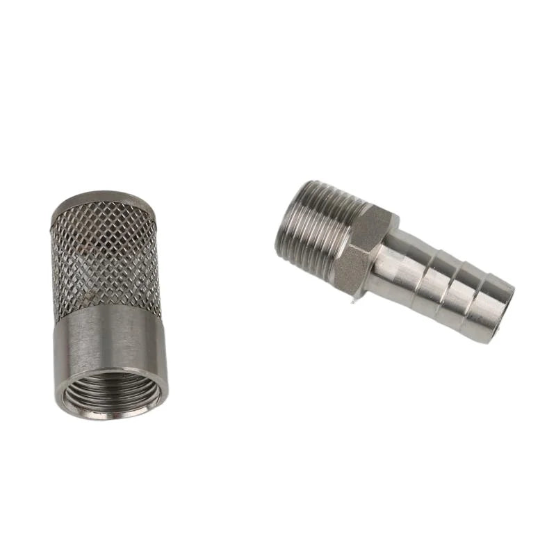 Filtre de tuyau en acier inoxydable, filtre à mailles de 6 à 20mm, filtre de lavage de voiture d'irrigation de jardin, pompe à eau d'aquarium, raccords de filtrage