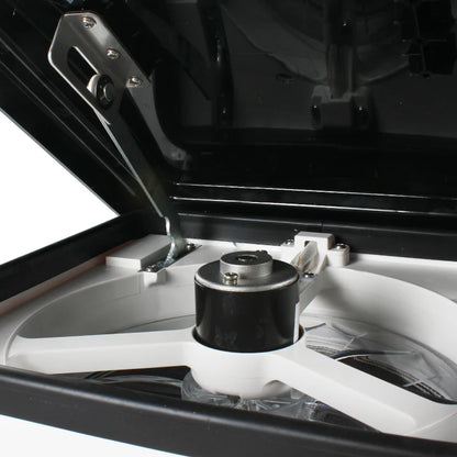 TYTXRV accessoires de caravane 11 ''12V CE RV ventilateur de toit ventilateur d'extraction de lucarne de levage manuel pour camping-car remorque de voyage