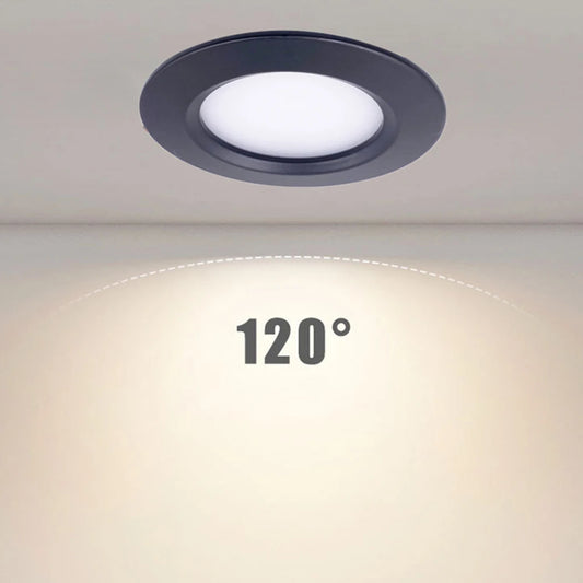 Mini Downlight Encastré pour la Maison, Simple, Ultra-Mince, Encastré au Plafond, Étagère, Collection de Bijoux, Spot d'Armoire, 3W, 12V, 24V