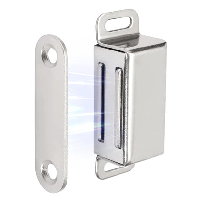 4 pièces en acier inoxydable armoire de cuisine porte aimant loquet meuble TV placard et autres meubles porte tiroir loquet magnétique