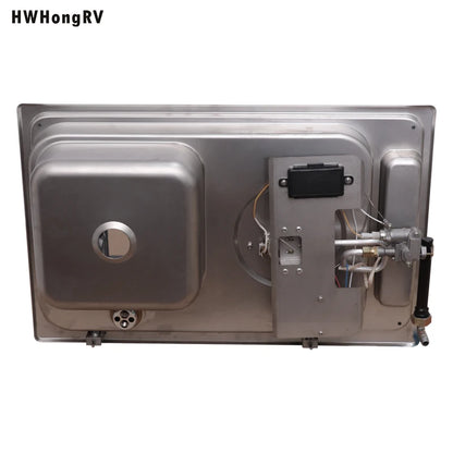 Cuisinière à gaz universelle pour camping-car RV |   Cuisinière en acier inoxydable avec évier pour bateaux, camping-car, cuisines extérieures et plus encore, livraison rapide