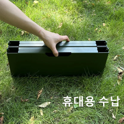 Table de Camping pliante légère et Portable en alliage d'aluminium, support de rangement, support de four latéral, équipement de Camping frais