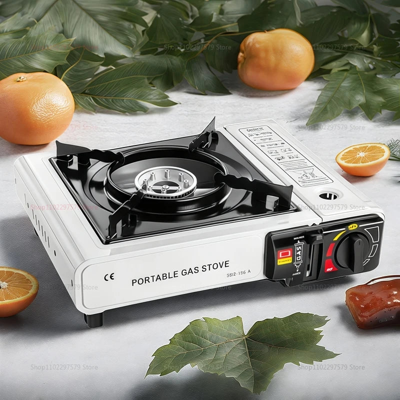 Poêle à cartouche portable : un poêle barbecue extérieur multifonctionnel, un incontournable pour les réunions de famille et les repas d'amis.