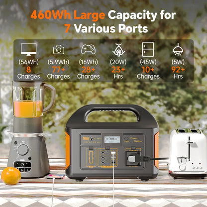 Gaiaray – centrale électrique Portable 500W 300W, Batteries solaires LiFePo4 220V 460wh 256wh, alimentation de stockage d'énergie pour Camping en plein air RV