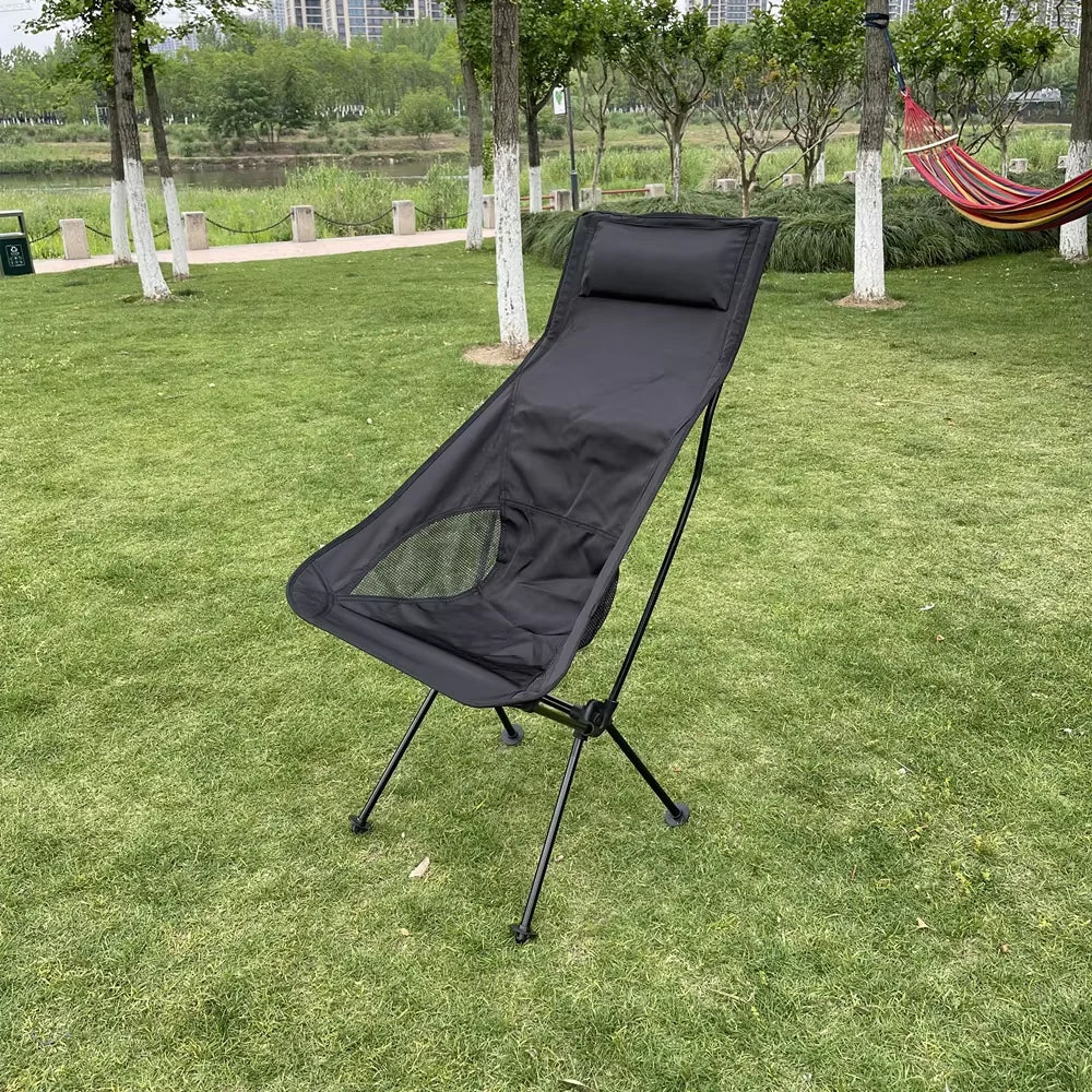 Chaise pliante ultralégère détachable, Portable, légère, siège étendu, pêche, Camping, maison, barbecue, jardin, randonnée