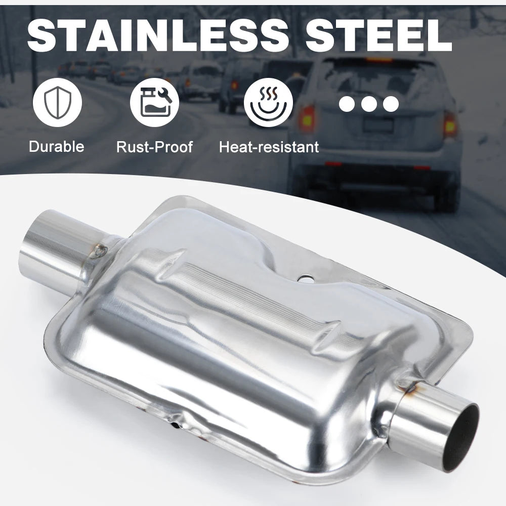 24mm silencieux silencieux support de serrage amélioré voiture Air Diesel chauffage de stationnement tuyau d'échappement en fer inoxydable pour chauffage Diesel