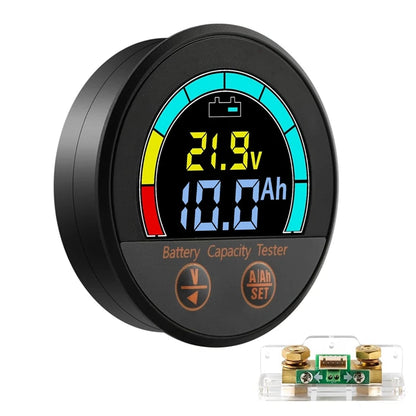 ABSU – testeur de batterie étanche IP67, 10-100V, avec Shunt 100A, moniteur de capacité d'économie d'énergie V/A/Soc/Ah pour Lithium, Lifepo4