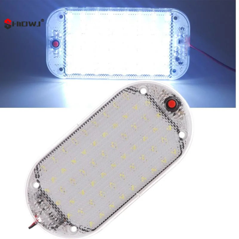 Barres LED pour plafond de voiture, éclairage de toit universel 12v-85v 1 pièce, adapté à l'intérieur de camping-car et à la lampe de lecture