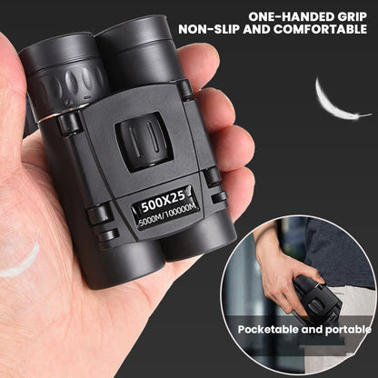 Jumelles portables longue portée HD jumelles puissantes jumelles professionnelles Camping chasse équipement d'observation des oiseaux