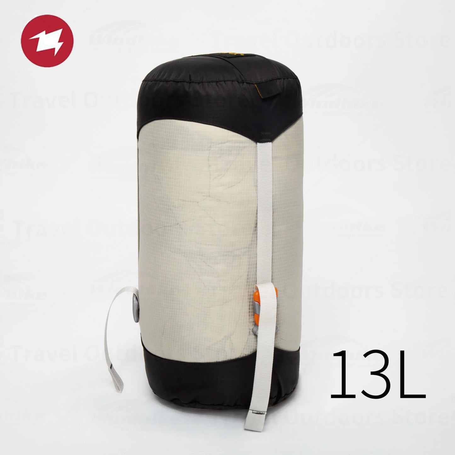 GISMAX-Sac de compression imperméable en nylon, sac de couchage de camping, accessoires de rangement, extérieur, ultra léger, 1,5 L-45L