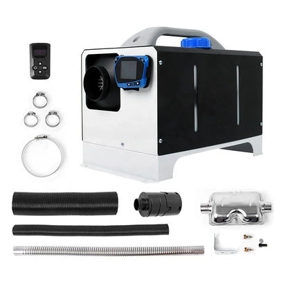 Chauffage de stationnement à carburant 12V, chauffage de voiture, Portable, Air Diesel, Camping, 3kw, 5kw, tout-en-un