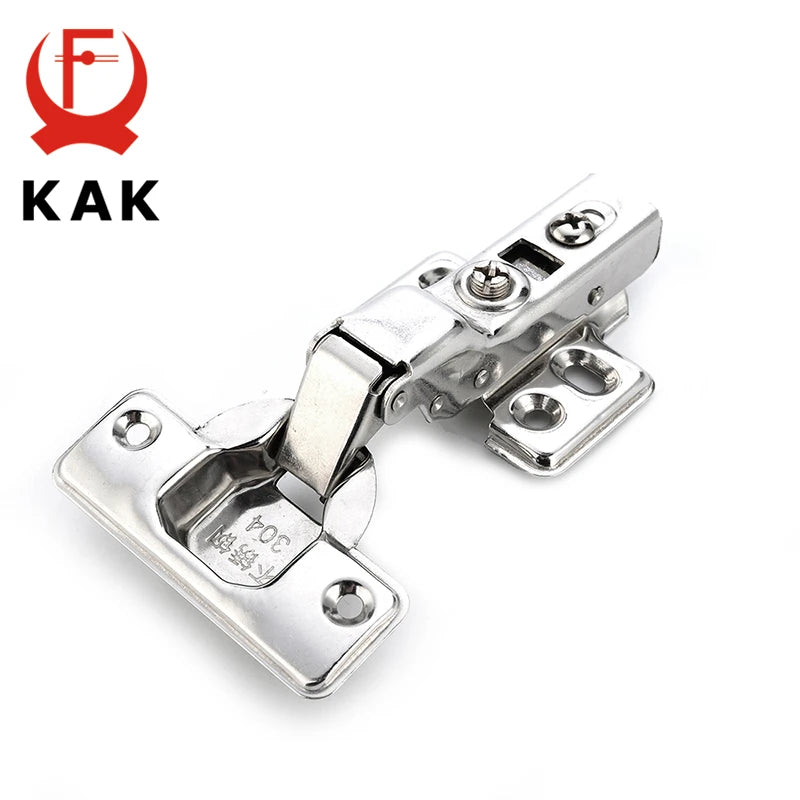 KAK série C charnière porte en acier inoxydable charnières hydrauliques amortisseur fermeture douce pour armoire armoire meubles matériel