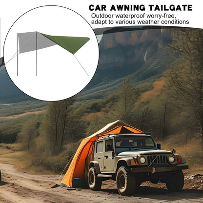 Auvent pour voiture, auvent latéral de voiture, tente d'ombrage étanche, auvent d'abri solaire pour l'extérieur, automobile, Suv, berlines, camion, bus, Van