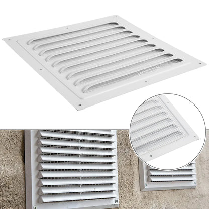 Grille d'aération en métal, couvercles de Ventilation, Grilles en aluminium, conduit de chauffage, évents de refroidissement, plaque d'écran anti-insectes, évents d'air