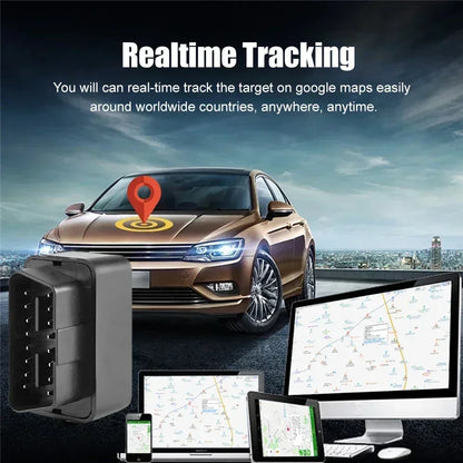 Mini traceur GPS 2G 4G, 12V-24V, dispositif de suivi d'alarme antivol pour voiture, appel SMS, localisateur de géofence, application gratuite pour iOS et android