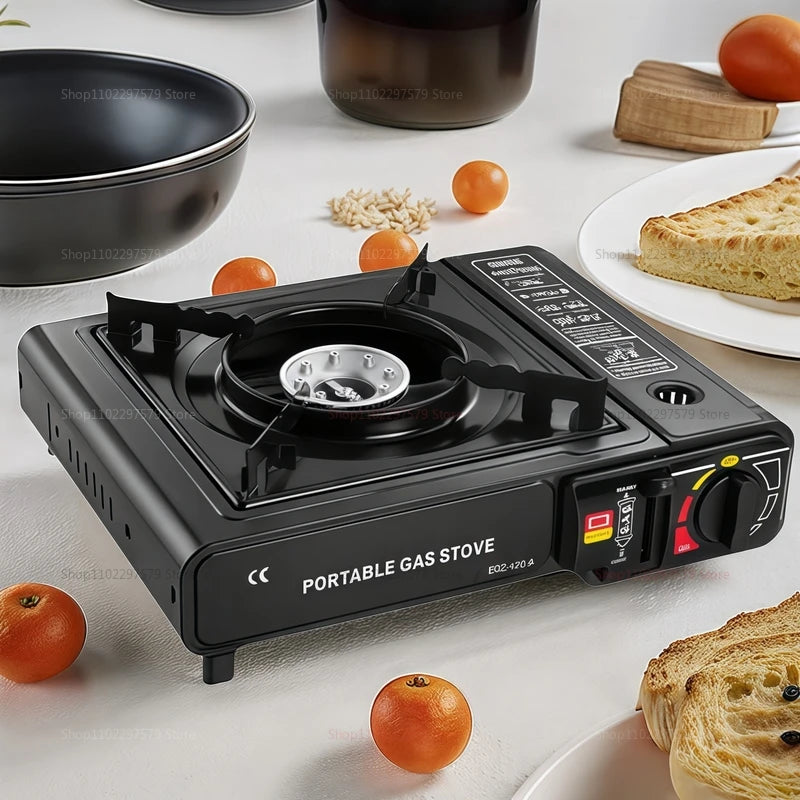 Poêle à cartouche portable : un poêle barbecue extérieur multifonctionnel, un incontournable pour les réunions de famille et les repas d'amis.