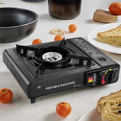 Poêle à cartouche portable : un poêle barbecue extérieur multifonctionnel, un incontournable pour les réunions de famille et les repas d'amis.