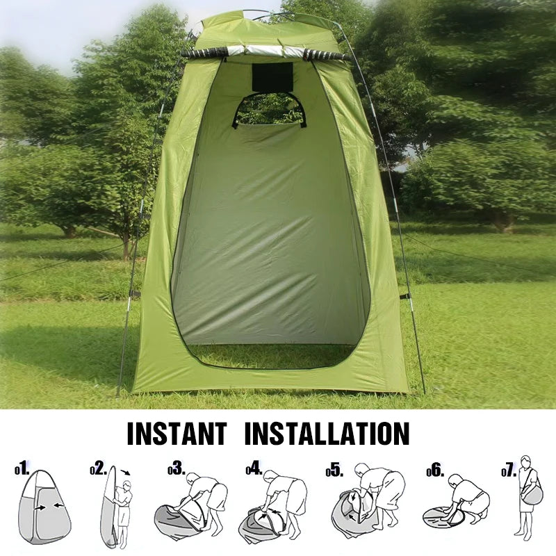 Westtune – tente de douche Portable, imperméable, pour l'extérieur, pour vestiaire, Camping, randonnée, plage, toilettes, douche, salle de bain