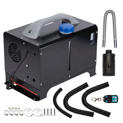 Chauffage de stationnement à carburant 12V, chauffage de voiture, Portable, Air Diesel, Camping, 3kw, 5kw, tout-en-un