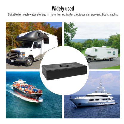 Résistance noir RV récipient d'eau de maintien d'eau 8 gallons 26X13.4X5.5in LLDPE pour bateaux pour camping-cars
