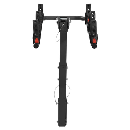 Porte-vélo porte-vélo supports de porte-vélo, support de vélo d'attelage de 2 pouces avec cadre en acier pliable, porte-vélo robuste